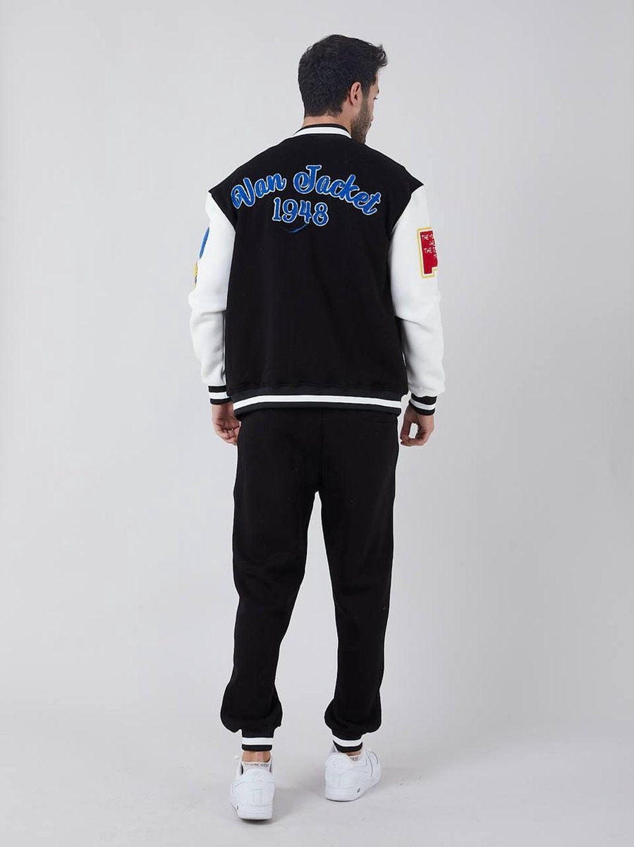 Varsity set - Mannen Trainingspak Mannen track suit | Jasje + Broek Fashion Casual Trainingspak Heren Kleding - S