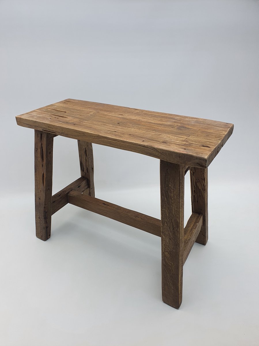 Teak wooden stool