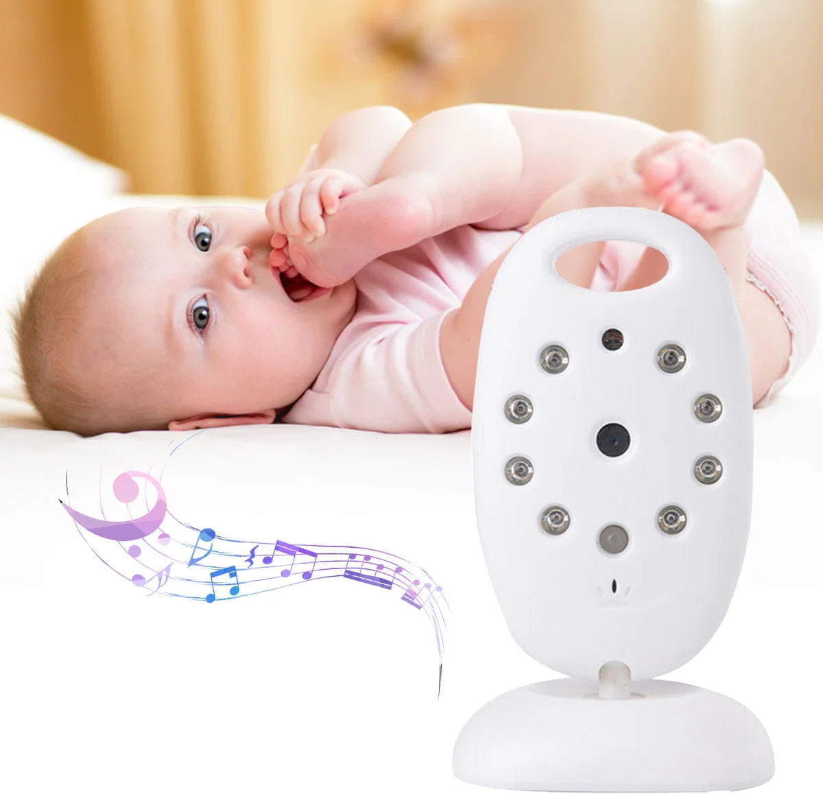 VB601 Babyfoon met camera - Wit JK3
