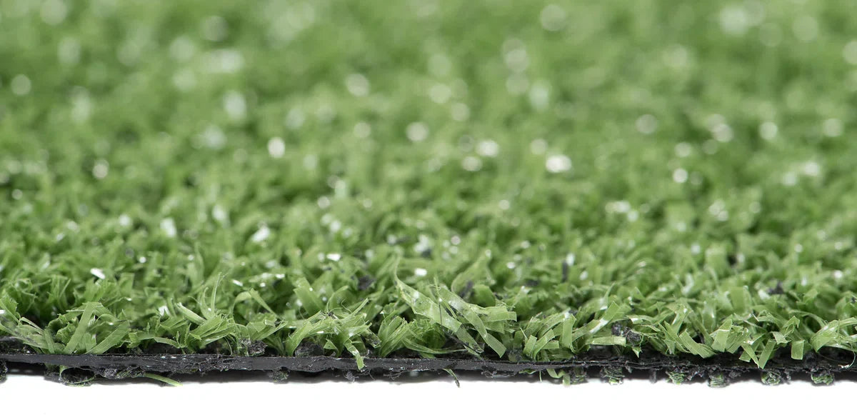 Tapiso Pure Green Kunstgras Groen 6mm Balkon Tuin Terras Grastapijt Maat- 300x300