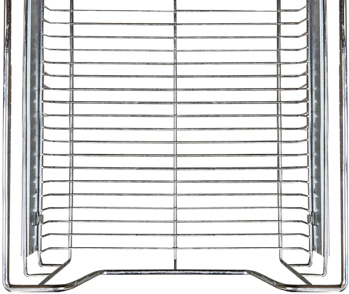3 x Telescopische Schuiflade Keuken 60 mm - Zachte Sluiting - 15-20kg per mand - Uitschuifbaar Keukenrek 600 mm