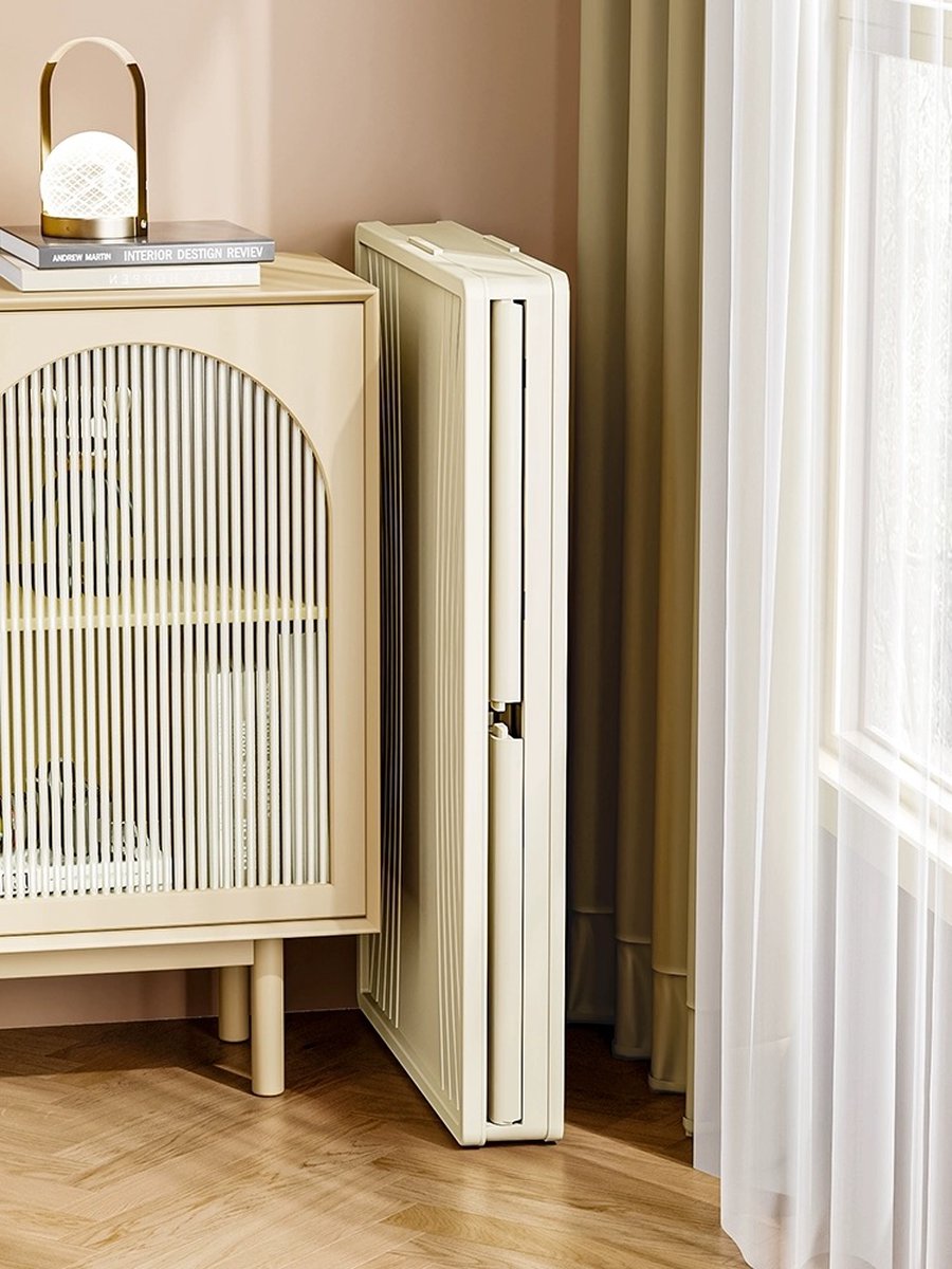 Storage cabinet - Foldable - Storage cabinets with doors - With wheels - Storage boxes - Storage box - Width 63cm - 2 layers - Storage - Organizer - Tidying up - Kitchen - Bathroom - Living room - Bedroom