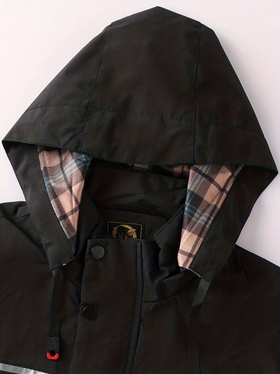 Windjack voor Heren - Parka - Lente & Herfst - Jas - Volwassen - Lichtgroen - Maat M