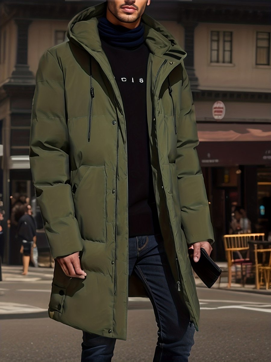 Winterjas - Heren - Parka Heren - Jas - Winter - Volwassen - Grijs - Maat XXXL