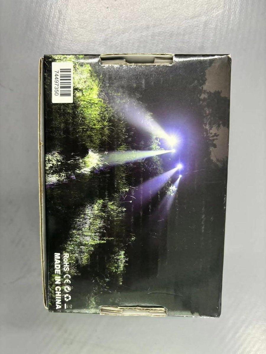 3 led oplaadbare mini-zaklamp 5000 lumen tactisch-verstelbare lengte-2 batterijen-5 lichtmodi-IPX6 waterdicht-kamperen-wandelen-vissen