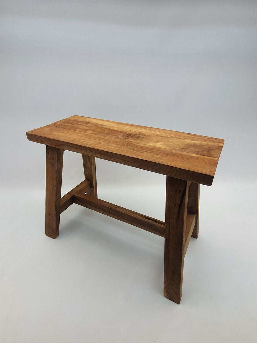 Teak wooden stool