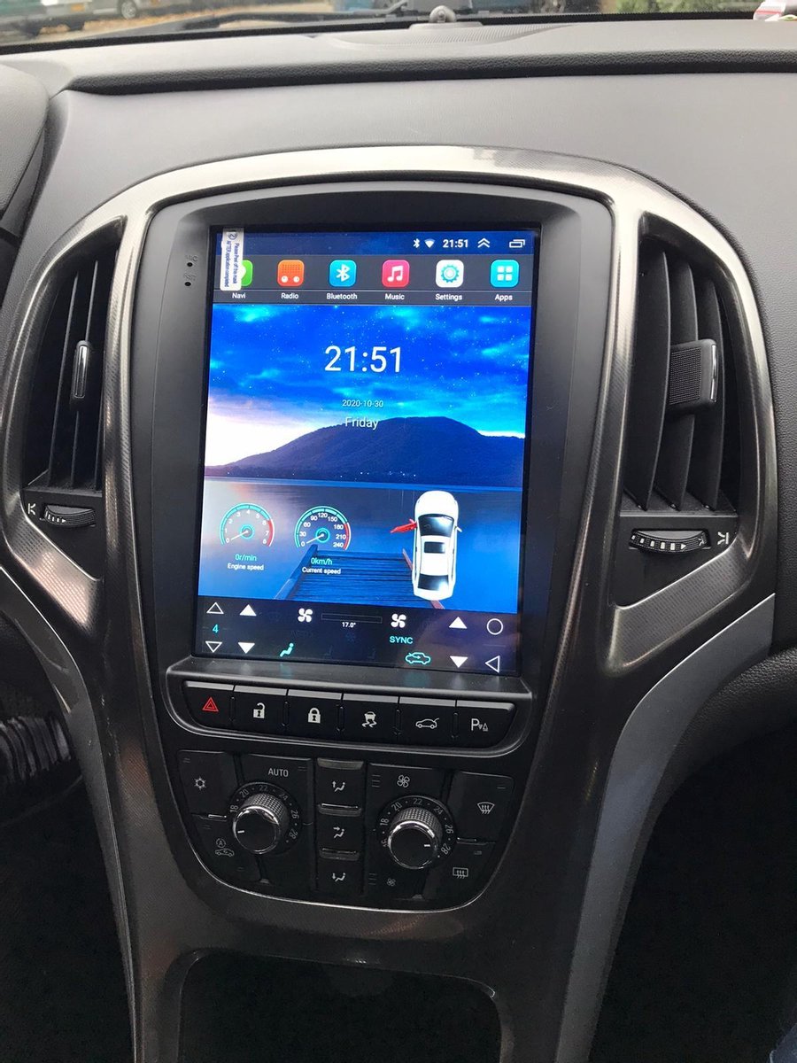 Opel Astra J 2010-2015 8-core Android 10 navigatie- en multimediasysteem Bluetooth USB WiFi