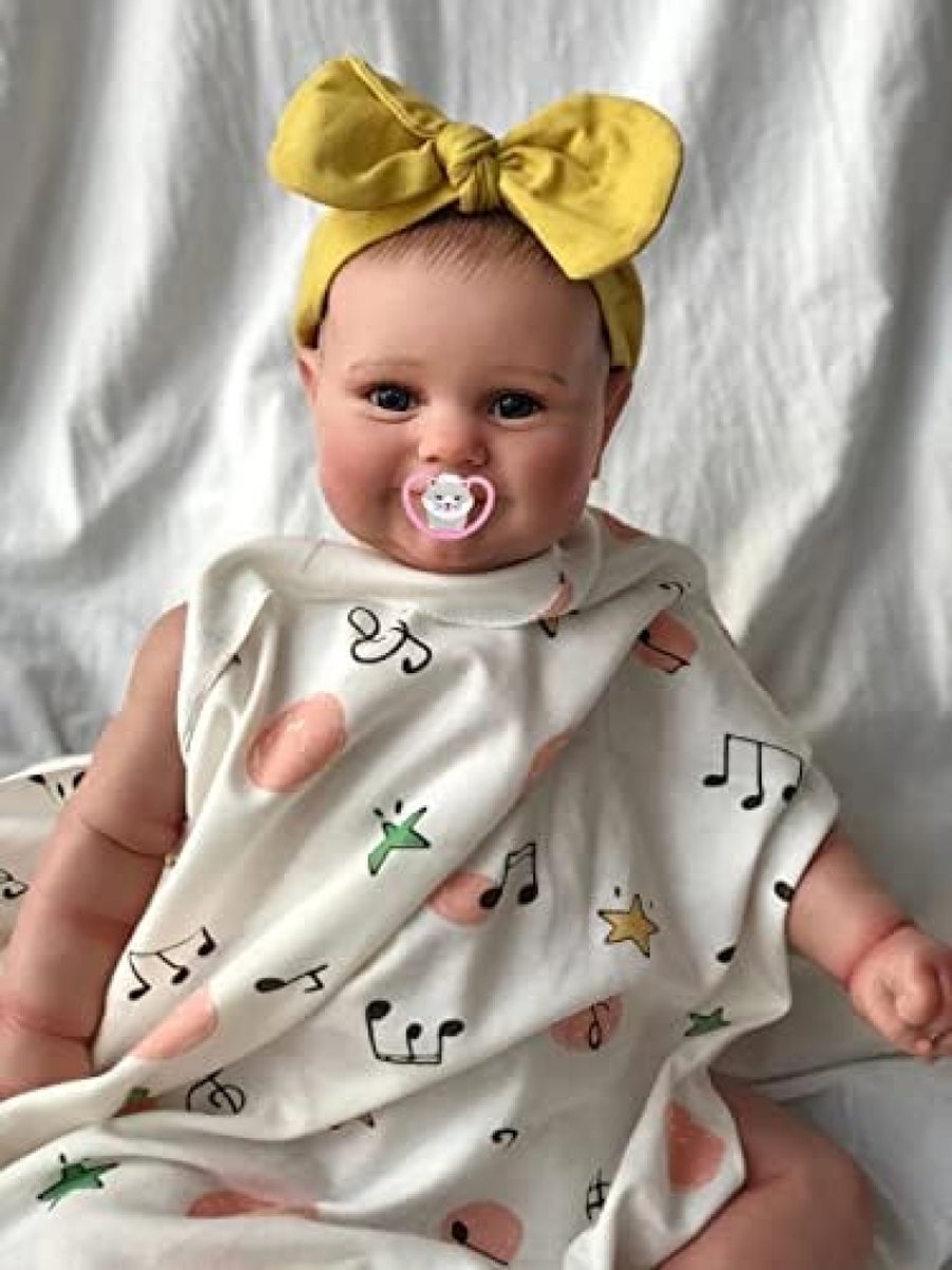 Levensechte Premie Babypop Handtekening Haar Zoete Glimlach Reborn Babypoppen