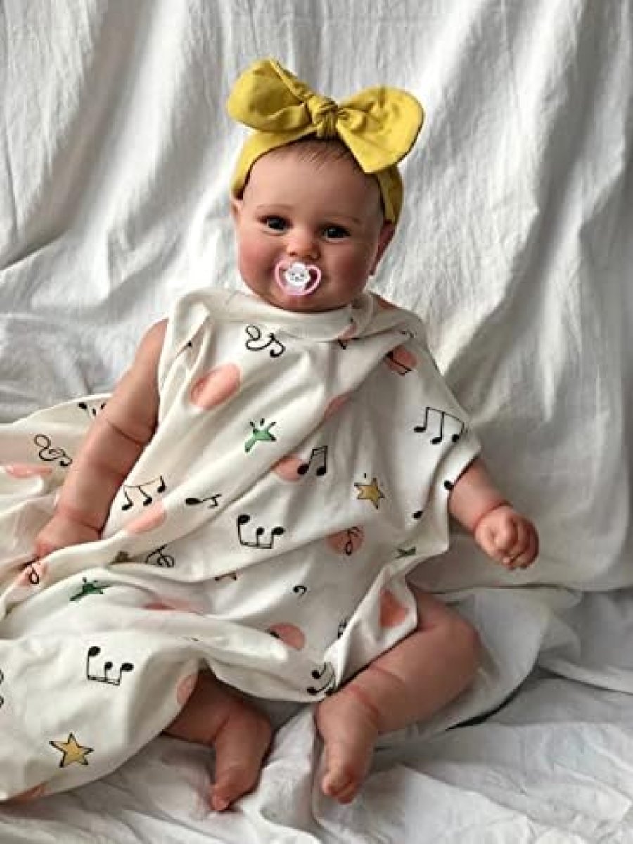Levensechte Premie Babypop Handtekening Haar Zoete Glimlach Reborn Babypoppen