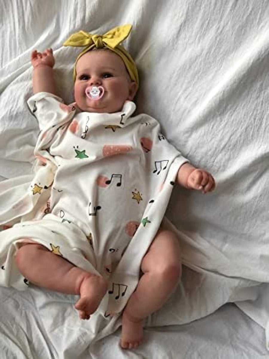 Levensechte Premie Babypop Handtekening Haar Zoete Glimlach Reborn Babypoppen