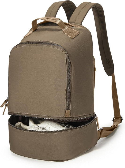 Grote sportrugzak voor dames Reisrugzak Laptop Waterdichte buitensportrugzak Casual dagrugzak Schoolrugzak Fitness handtas Rugzak voor dames met schoenenvak