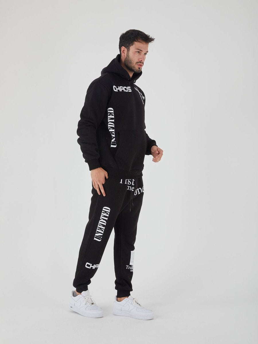 Make Me Happy Trainingspak - Katoen - Mannen Trainingspak Herfst Winter Mode Casual Kleding - L