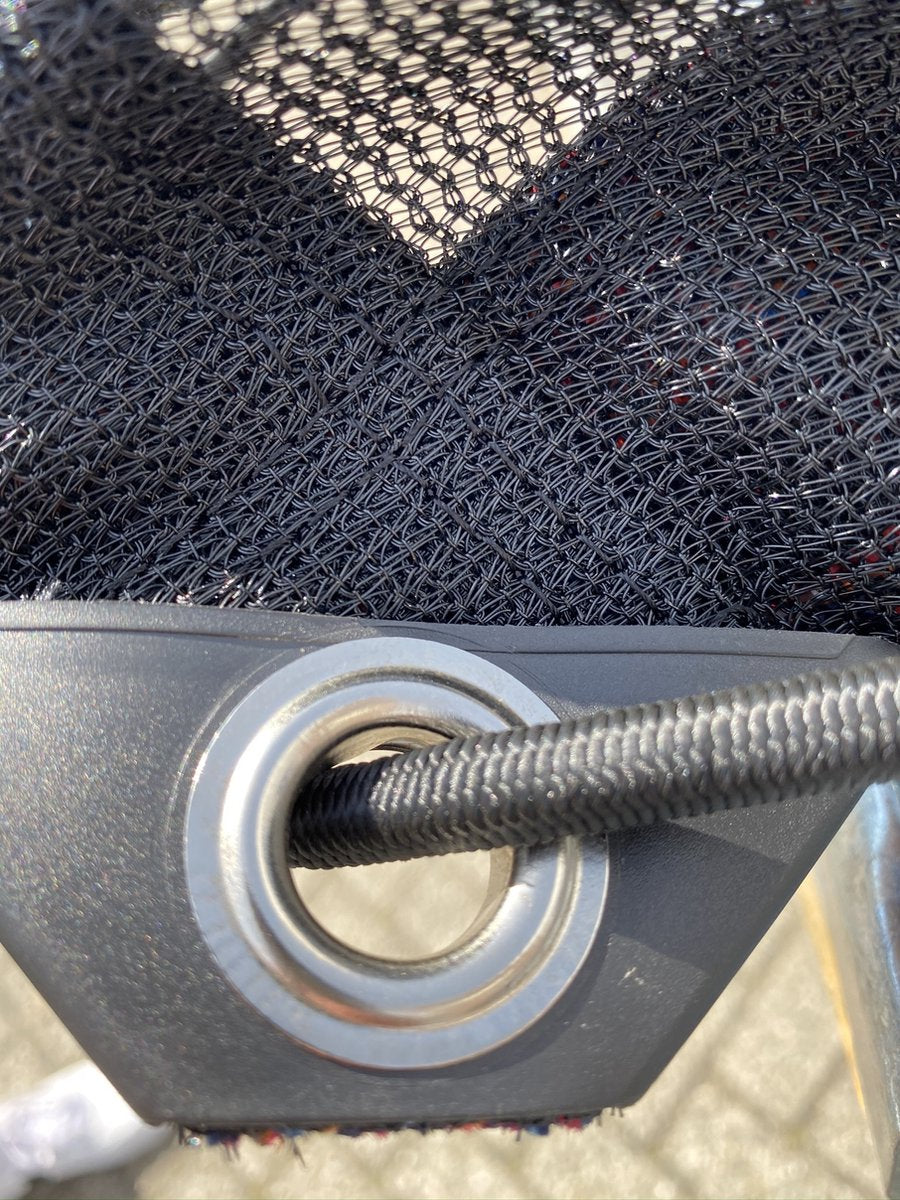 Premium mesh net - 370x220 cm - including elastic all around - UV resistant - trailer net