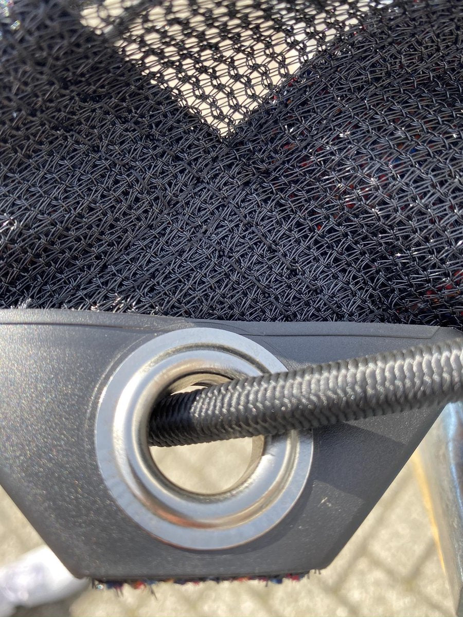 Premium mesh net - 410x210 cm - including elastic all around - UV resistant - net for trailer