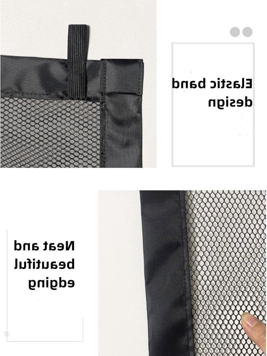 Pet gate 180 x 78 cm portable pet barrier for dogs and cats - no-drill safety gate - stairs doors hallway