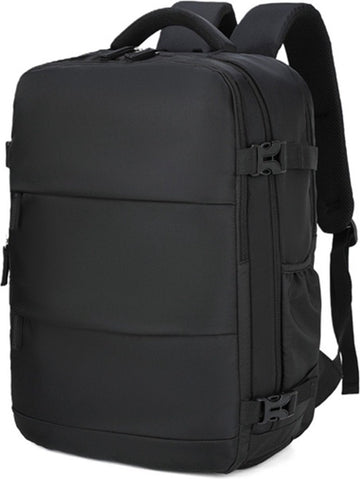 Avoir Avoir® Rugzak - Laptoptas - 17 inch - Dames en Heren - Anti-Diefstal - Waterdicht - Rugtas - tot 40 Liter - Laptop Rugtas - Laptop Tas Zwart