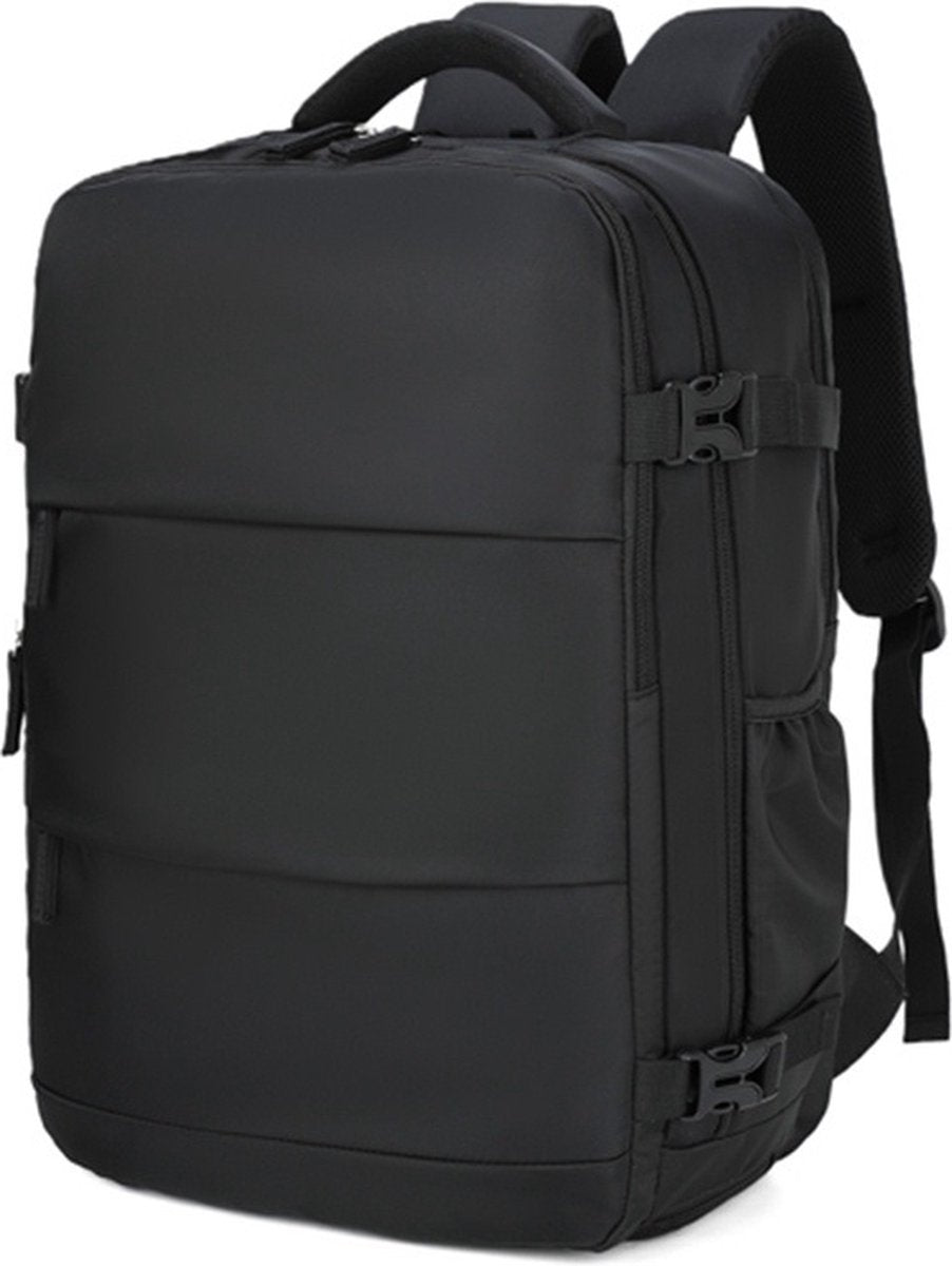 Avoir Avoir® Rugzak - Laptoptas - 17 inch - Dames en Heren - Anti-Diefstal - Waterdicht - Rugtas - tot 40 Liter - Laptop Rugzak - Laptoptas Zwart
