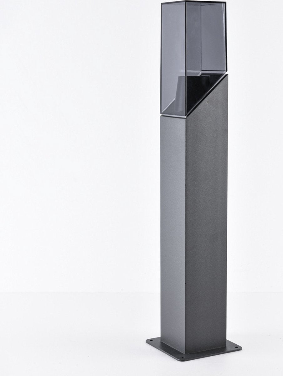Industriële staande buitenlamp Jet - antraciet