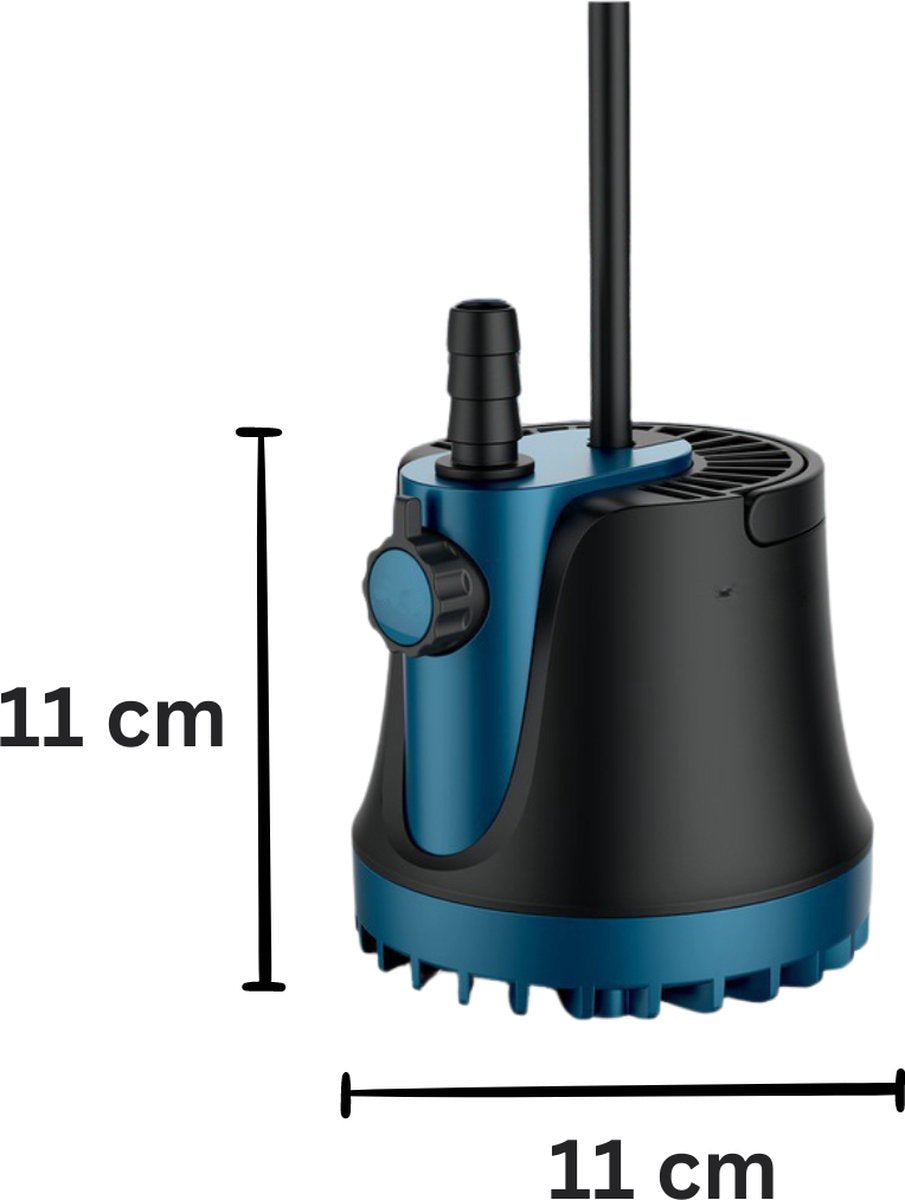 Dompelpomp Vuil Water – Vlakzuigpomp Veelzijdig Inzetbaar – Dweilpomp 360° Waterabsorptie – Vlakzuiger Aquarium - 45 Watt