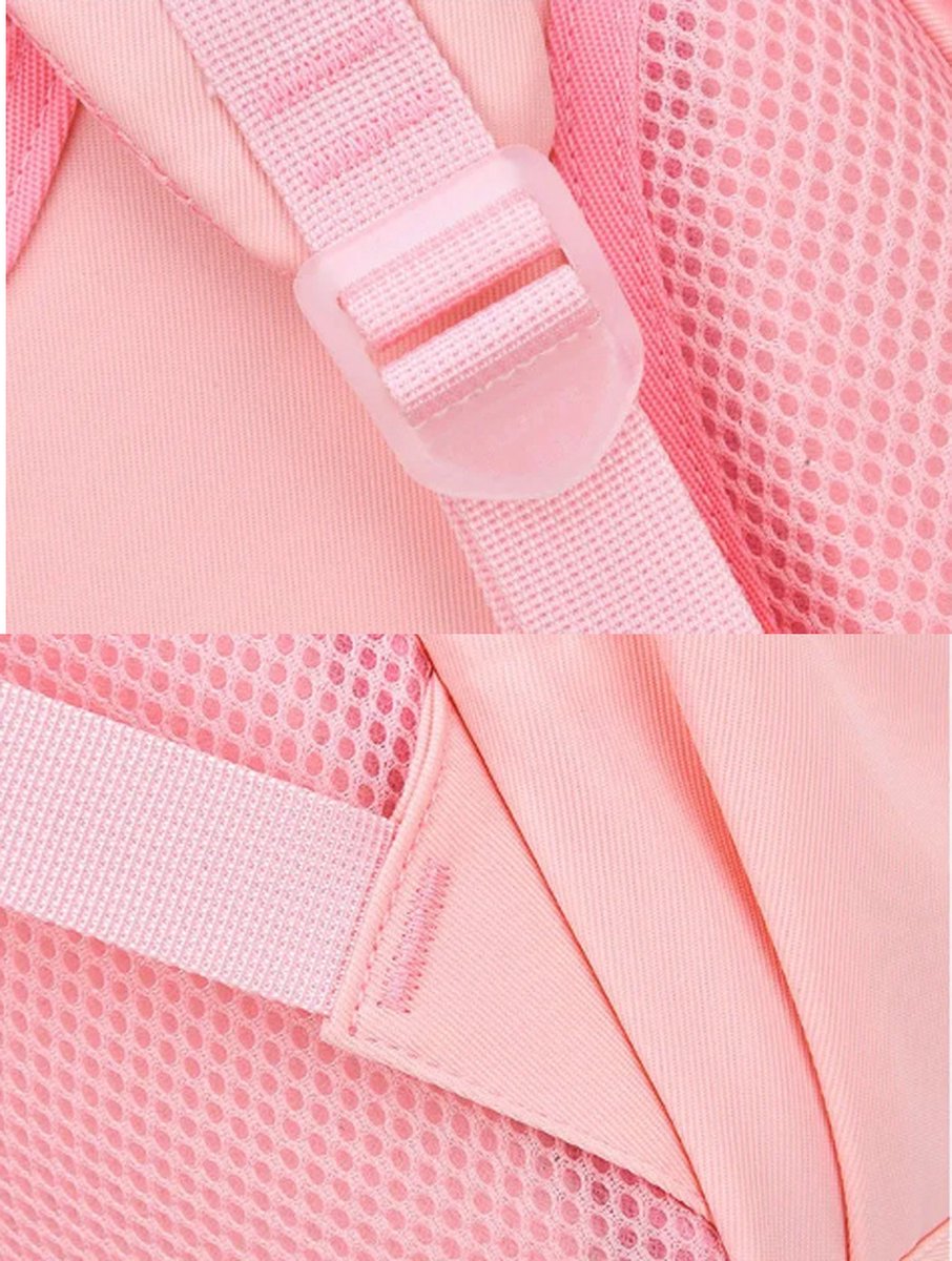 Boekentas meisjes lagere school - Rugzak - Eerste leerjaar - Roze rugtassen - Schooltas - Kind - Waterafstotend - Roze