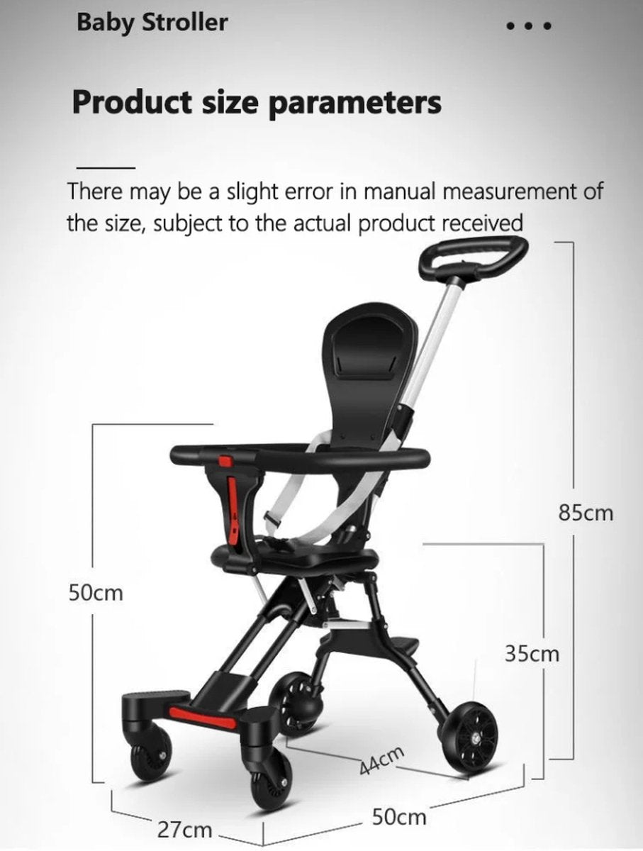 Stroller - Pushchair - Prams - Buggies - Lightweight - Foldable