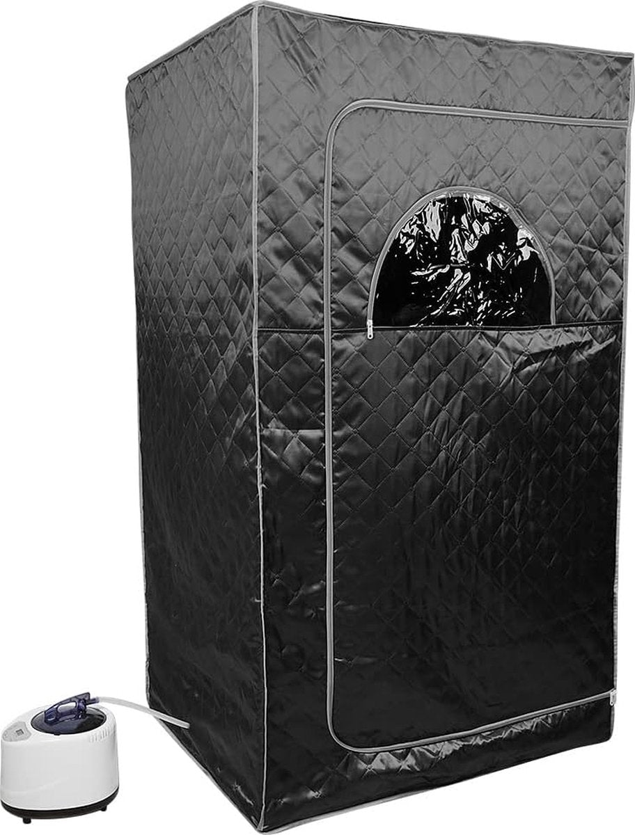 Mobiele sauna - Draagbare Sauna - 100x80x170cm - Rood - Saunatent - Sauna - Saunatent