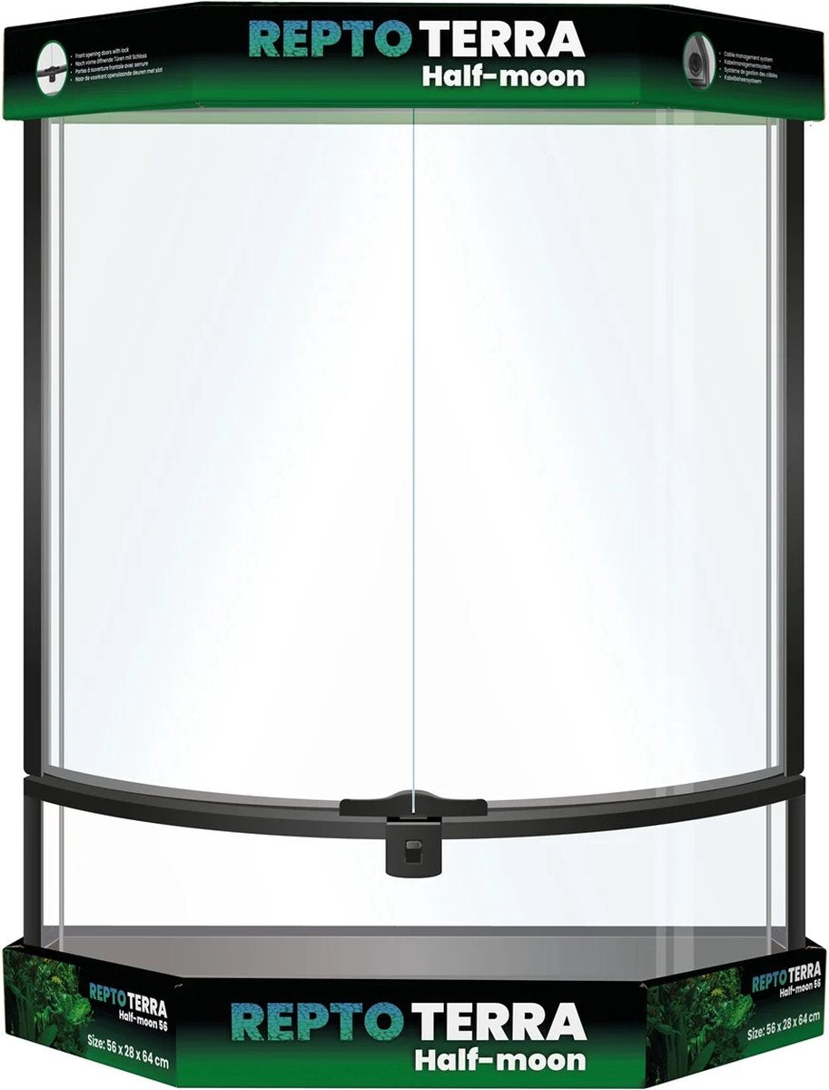 Repto Terra Halve Maan 56x28x64cm - Paludarium