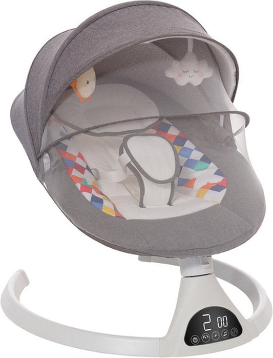 Luxe schommelstoel - Elektrische babywipstoel - Babystoel - Babyswing - Lichtgewicht - Bluetooth
