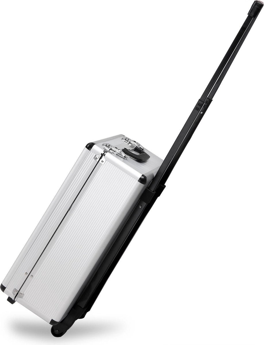 Tape Gereedschapstrolley 429-delig - Telescopisch handvat - Aluminium