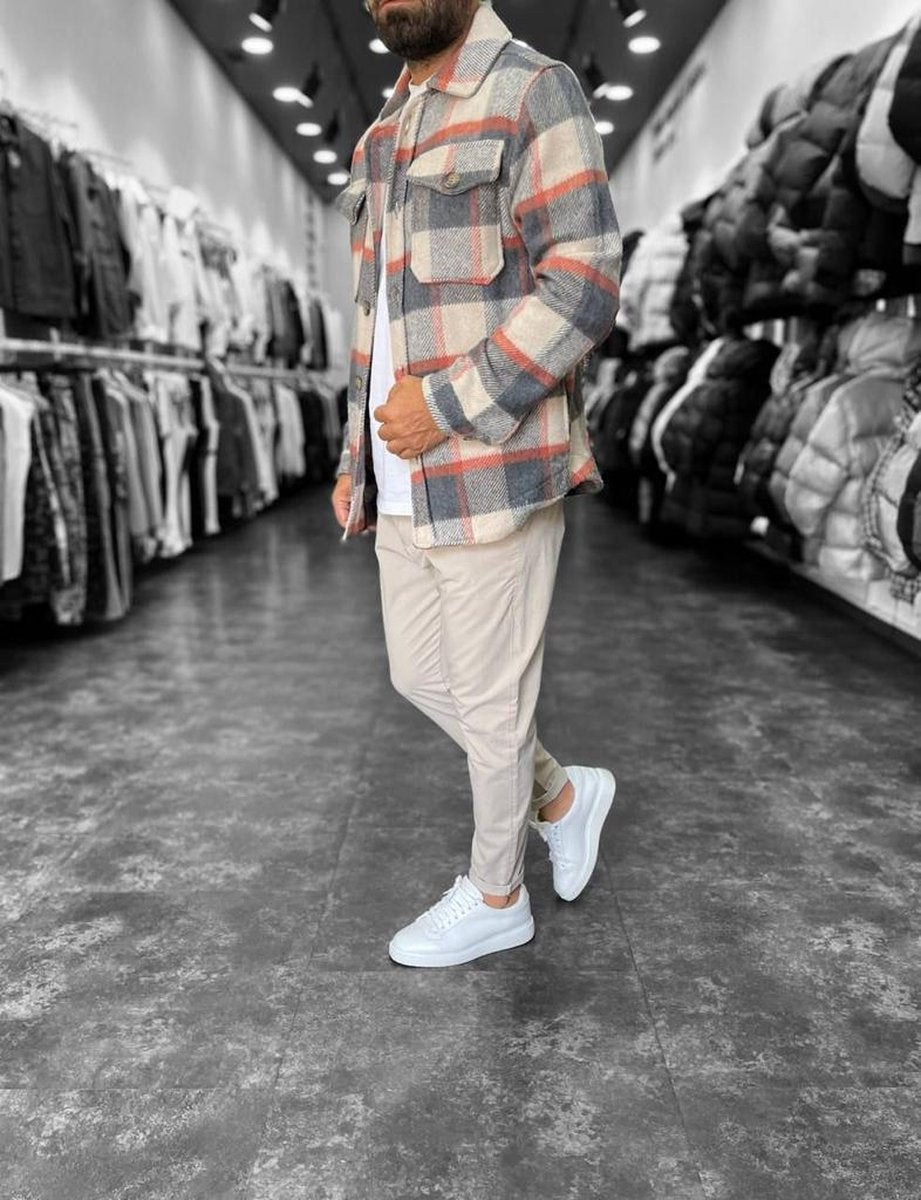 Outdoorvest Heren | HYBRID CARDIGAN | Vest | Gebreide vesten | Jas | warme trui | Grote Warm Mens Streetwears - S