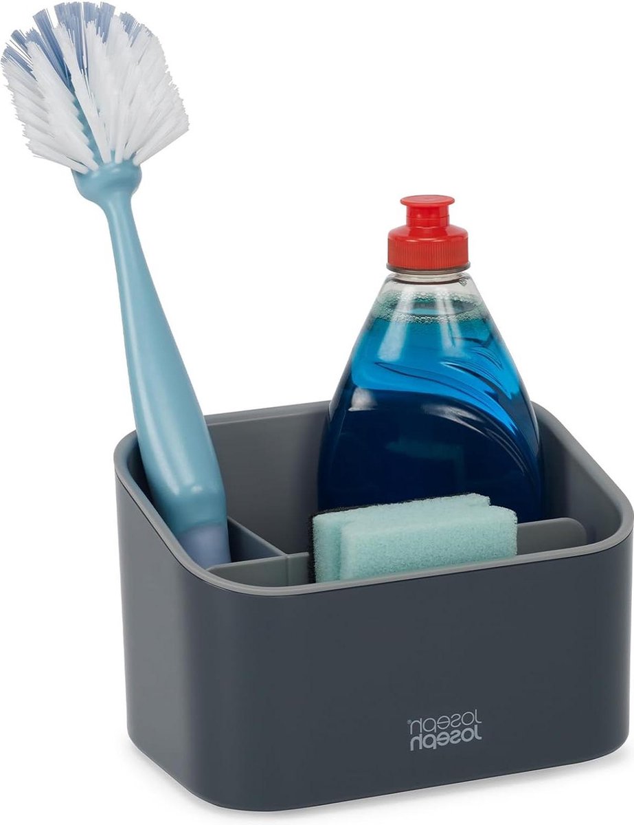 SinkStore Sink Organizer for Kitchen - Multi-Layer Sink Organizer by Joseph Joseph with Non-Slip Plastic