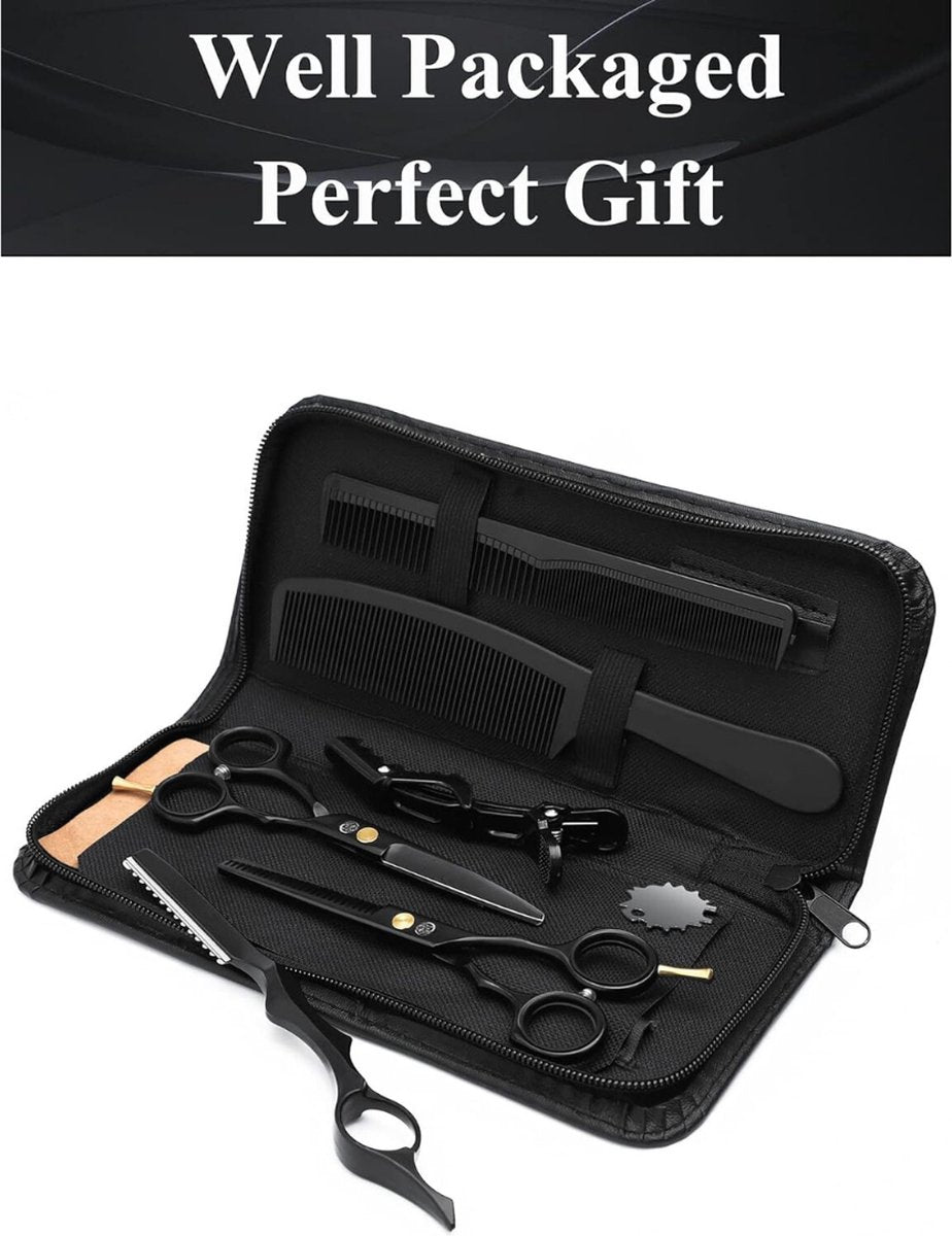 Hairdressing Set - Hair Scissors - Hairdressing Scissor Set - Hairdressing Cape - Complete Hairdressing Set