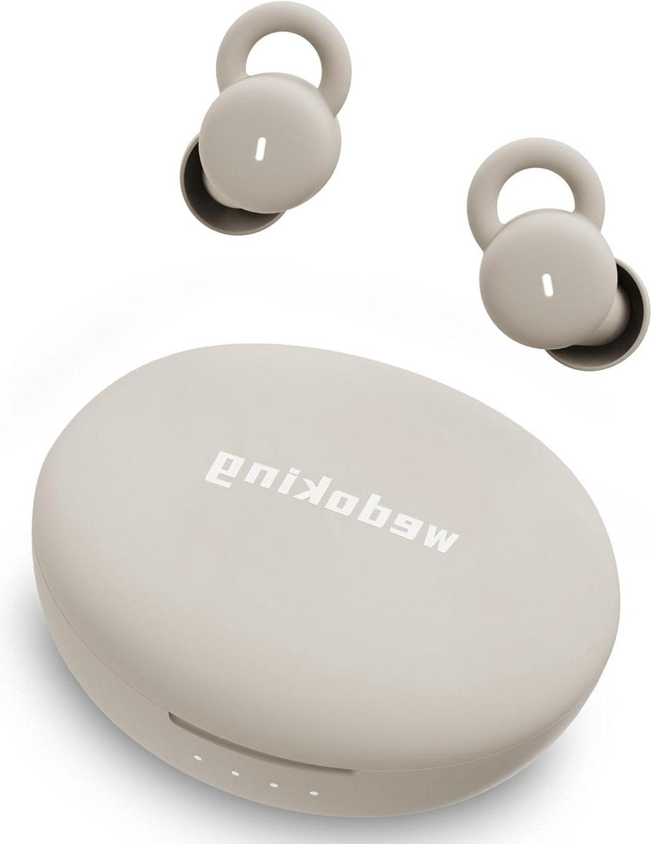 Slaapmasker Bluetooth Kleinste Onzichtbare Slaap-oordopjes - Comfortabele Geluidsblokkering - Draadloze Bluetooth Oordopjes voor Zijslapers - Kleine Verborgen Slaaphoofdtelefoon - Werk - Sport