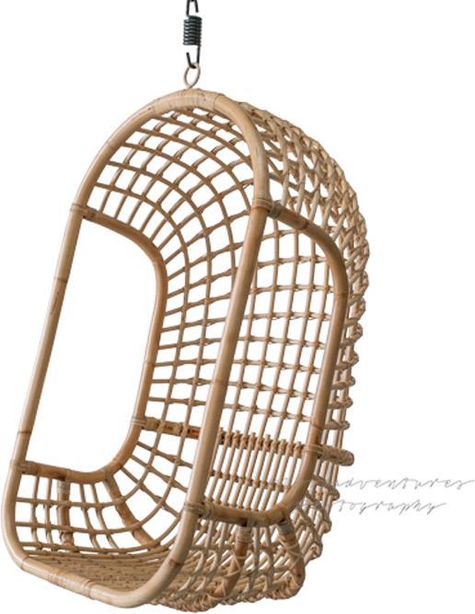 Hanging chairs - children's hanging chair light rattan - children's hanging chair - carrying capacity 100 kg - up to length 164 - children's room
