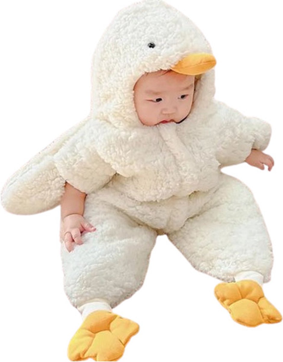 Newborn baby sleeping bag - Baby outfit - From 45 to 90 CM - Baby gift - Duck - Baby clothes - Present - Warm - Good quality