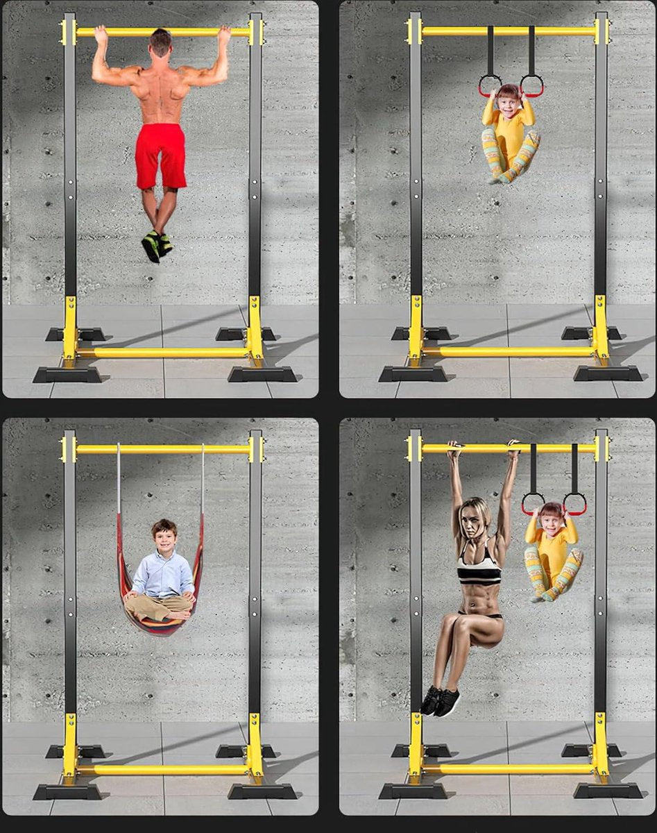 Pull-up station Vrijstaand - Pull-up Bar Gym Apparatuur voor Thuis - Draagvermogen 200kg Pull-up station