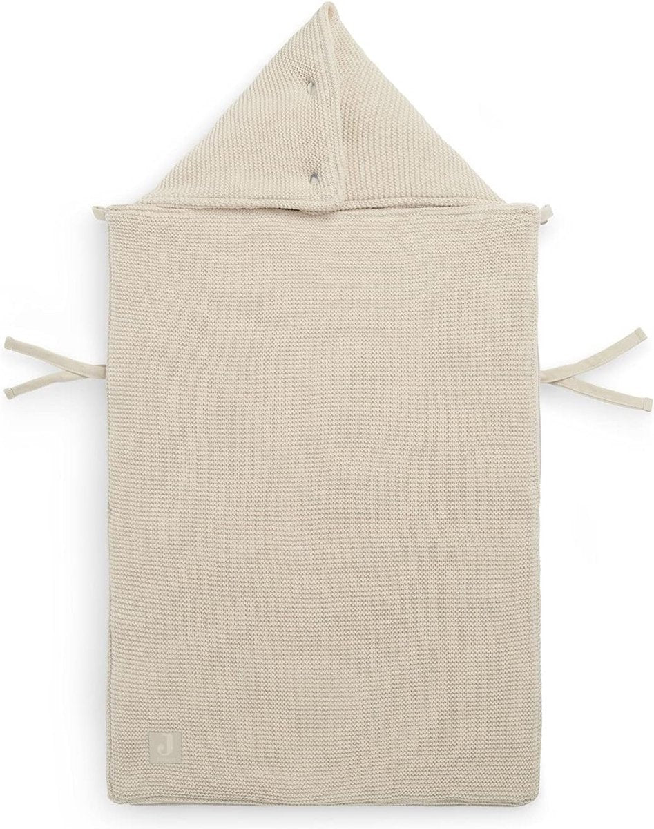 Footmuff for baby car seat Basic Knit Nougat Cream Beige