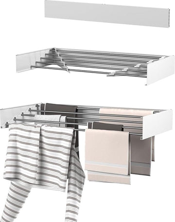 Wanddroogrek - Wasrek - Droogrek - Wand Droogrek - Wanddroogrek Inklapbaar - Was Drogen