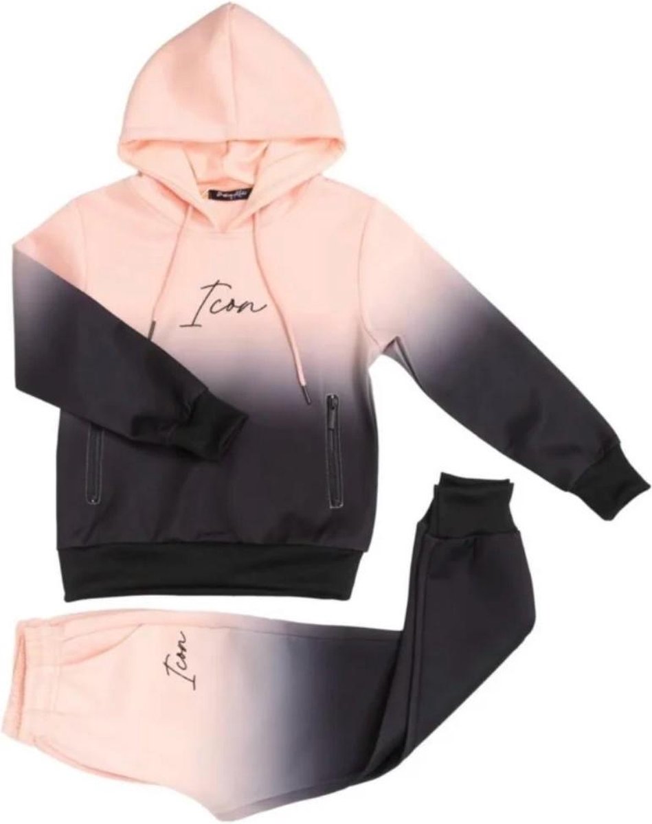 Boys' jogging set / tracksuit "Icon" - Light Coral, available in sizes 104 to 164