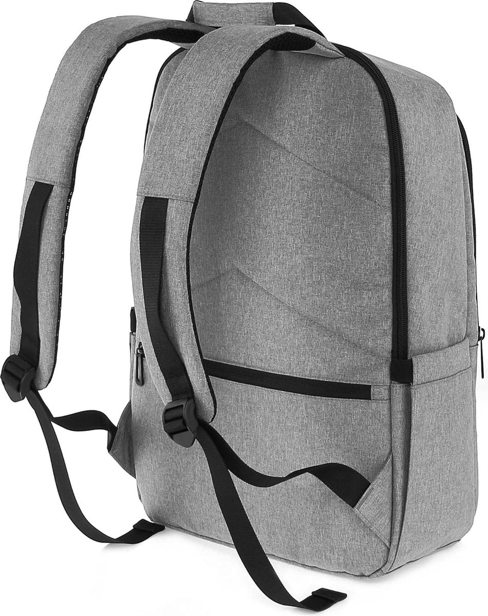 Laptop Rugzak 17 inch USB-oplaadpoort - Waterbestendig - Verborgen Zak - Ruimte voor 17 inch PC - Grote Tas voor Zaken Reizen School Heren Dames