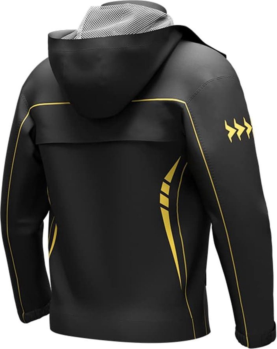 Motorfiets regenpak voor heren en dames - Waterdicht fietskleding regenpak - Jas en broek met opbergtas