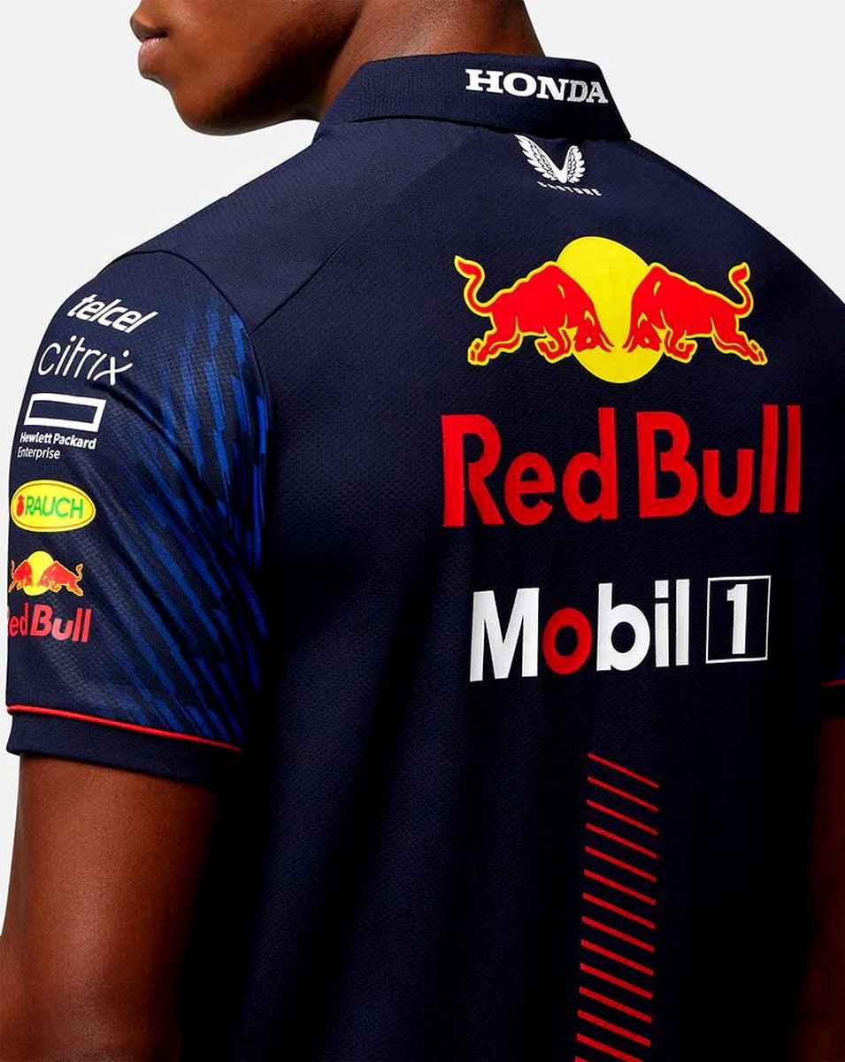 Red Bull Racing Teamline Polo L - Max Verstappen - Formule 1 - Sergio Perez - Oracle