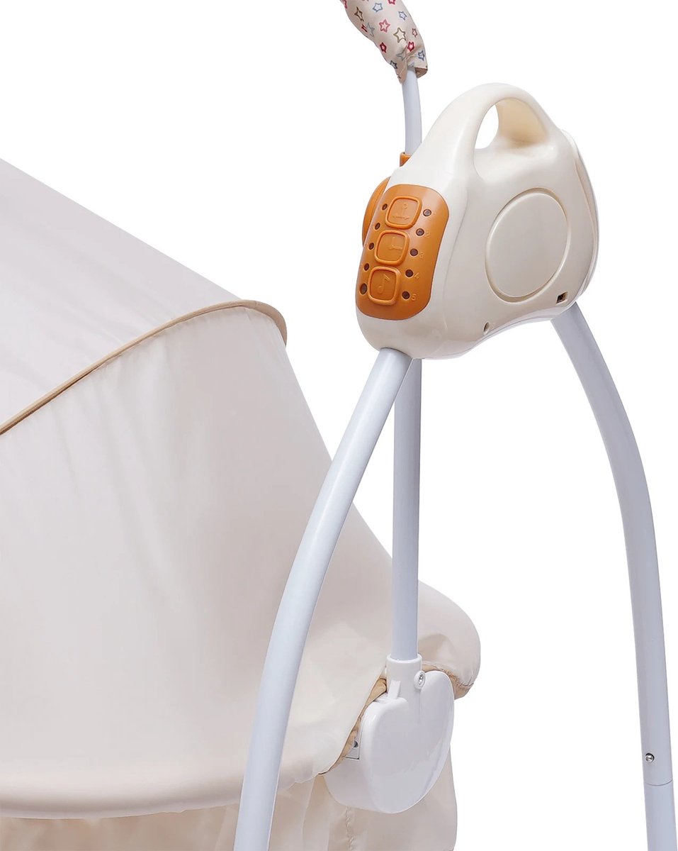 MazrekuHome® - Babyswing - Baby rocker - Electric bouncer - Bluetooth music - Adjustable in different positions