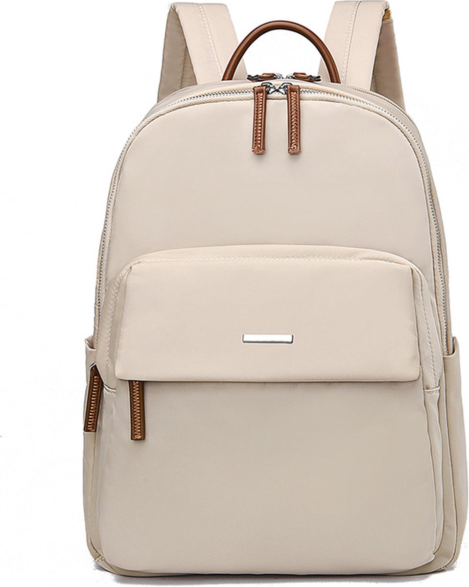 Dames Reis Laptop Rugzak Casual Rugzak Oxford Stoffen Werktas Waterdichte Zakelijke Rugzak Lichtgewicht Reistas