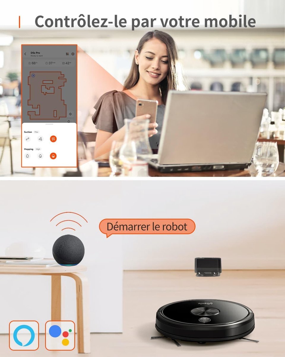 ShopGlobe Robotstofzuiger - Robotstofzuigers - Automatische Stofzuiger - Robotstofzuiger Huisdieren