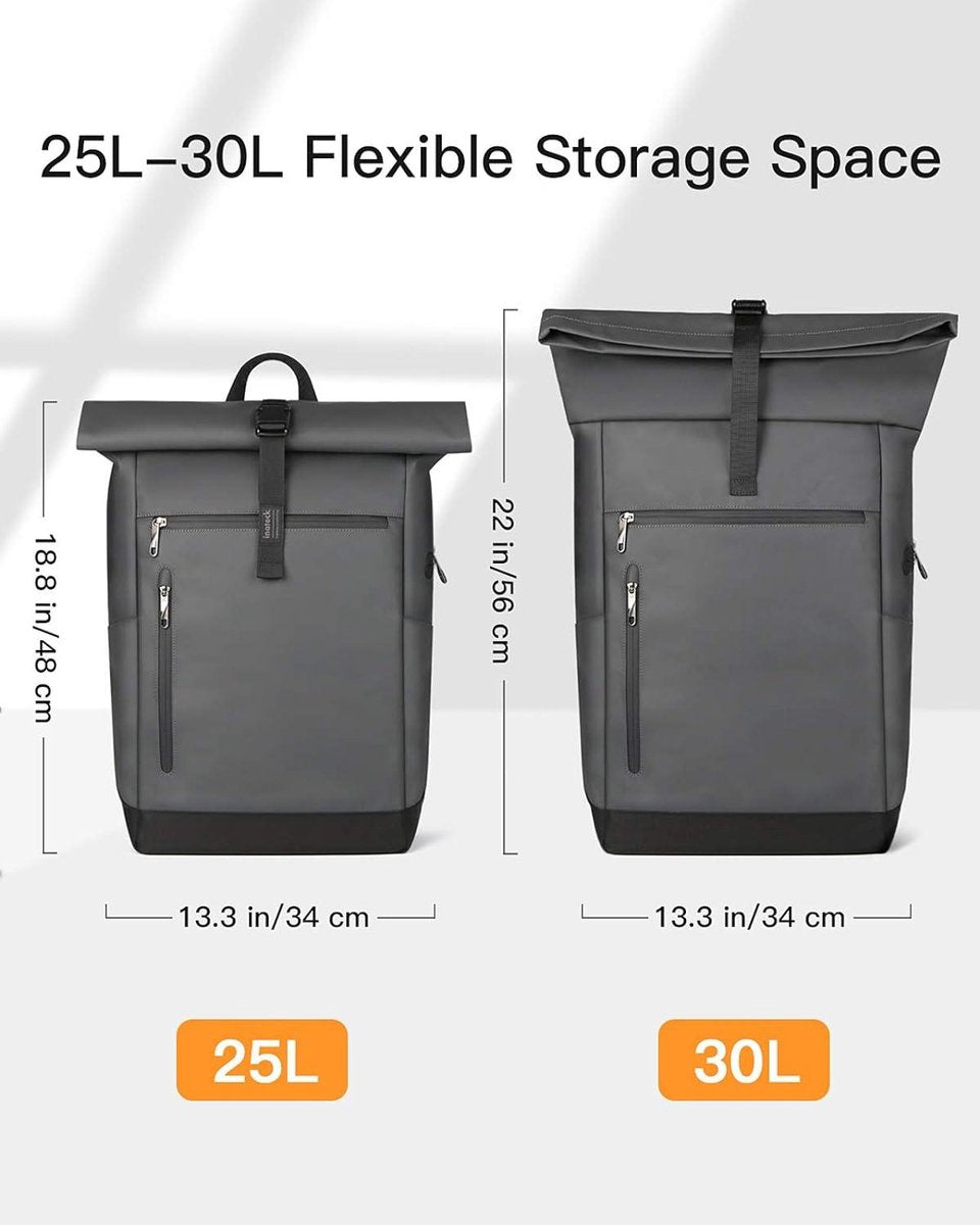 Rolltop Rugzak van Inateck met Waterdichte Bescherming