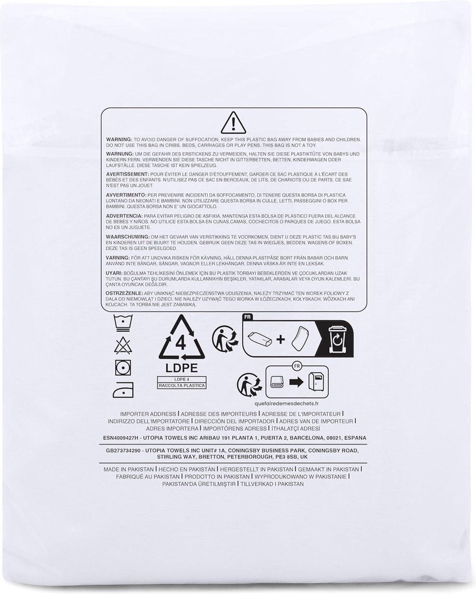 Hoeslaken 160x200 tot 30 cm Matrashoogte Wit Zachte Geborstelde Microvezel Stof Krimp- en Vervaagbestendig Eenvoudig Onderhoud - HTML Content Needed hoeslaken