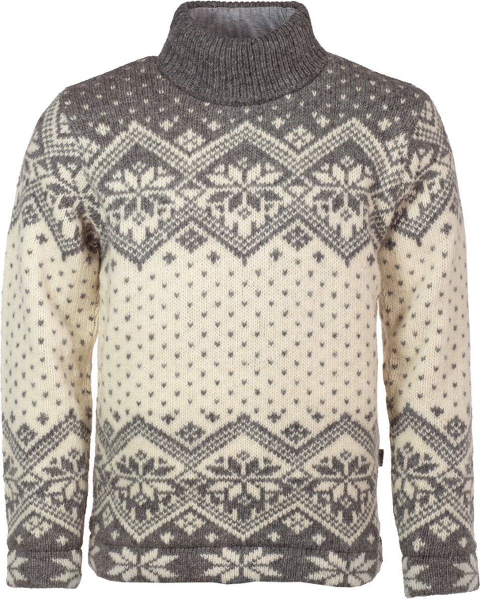 Women's Turtleneck | 100% Wool | Cotton Lining | Brand Pure Wool | Model Roos | Color Ecru