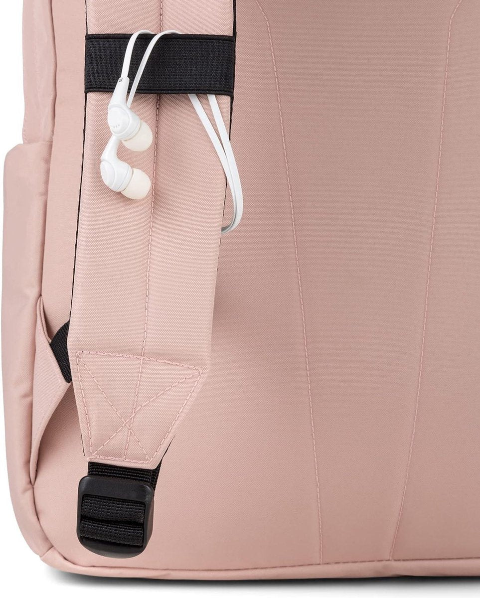 Schoolrugzak voor meisjes, jongens en tieners - 16 inch laptopvak van gerecycled PET waterafstotend roze Eén maat dames rugzak