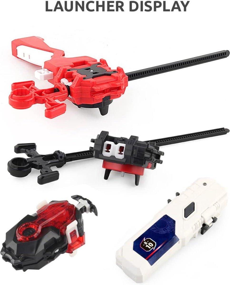 Beyblade Burst Blade Battle set voor kinderen - Burst-tol met launchers - Arena Combat Game - Stijl 002 - Vanaf 6 jaar